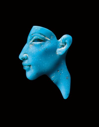 Intarsio di Akhenaton, Nuovo Regno, periodo di Amarna, c.1353-1336 a.C. da Egyptian 13th Dynasty