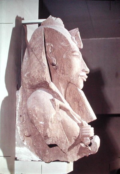 Busto di Amenofi IV (Akhenaton) dal Tempio di Amon, Karnak da Egyptian 18th Dynasty