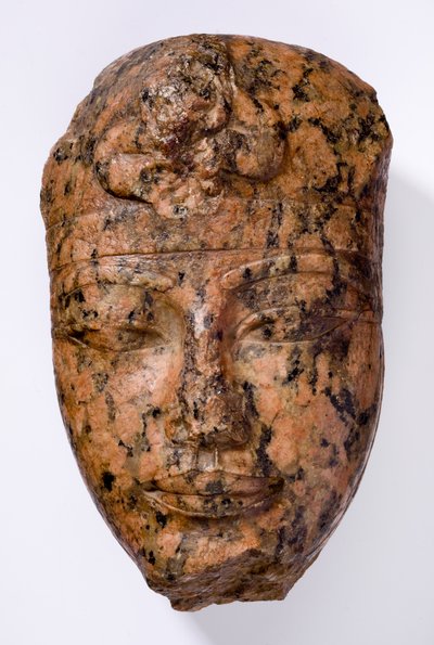 Testa del re Amenhotep III, c.1390-1352 a.C. da Egyptian 18th Dynasty