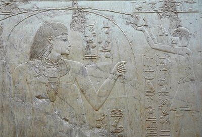 Scena di libagione, tomba di Ramose da Egyptian 18th Dynasty