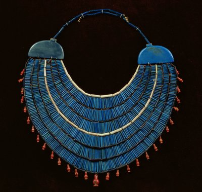 Collana Ousekh, Nuovo Regno da Egyptian 18th Dynasty