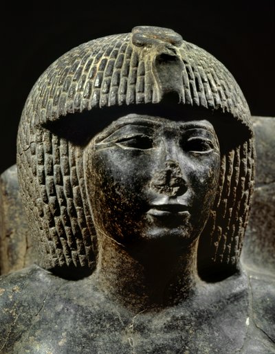 Faraone Tuthmosis IV (granito nero) da Egyptian 18th Dynasty