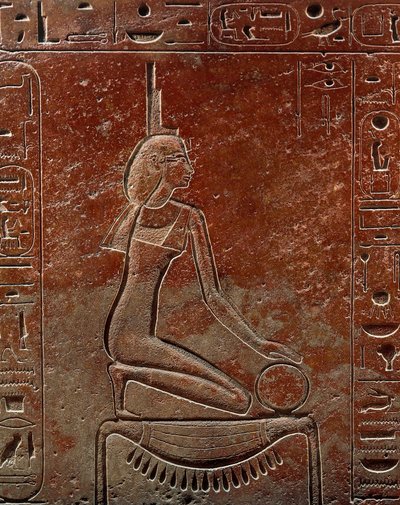 Sarcofago della Regina Hatshepsut dalla Valle dei Re, Egitto, dettaglio, Nuovo Regno, XVIII Dinastia da Egyptian 18th Dynasty