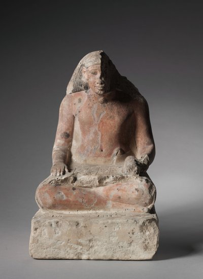 Scrivano seduto di Medthu, c.1479-1425 a.C. da Egyptian 18th Dynasty