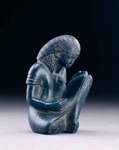 Scrivano seduto, Nuovo Regno, 1391-1353 a.C. da Egyptian 18th Dynasty