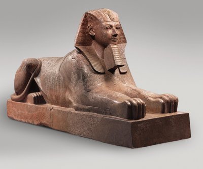 Sfinge di Hatshepsut, c.1479-58 da Egyptian 18th Dynasty