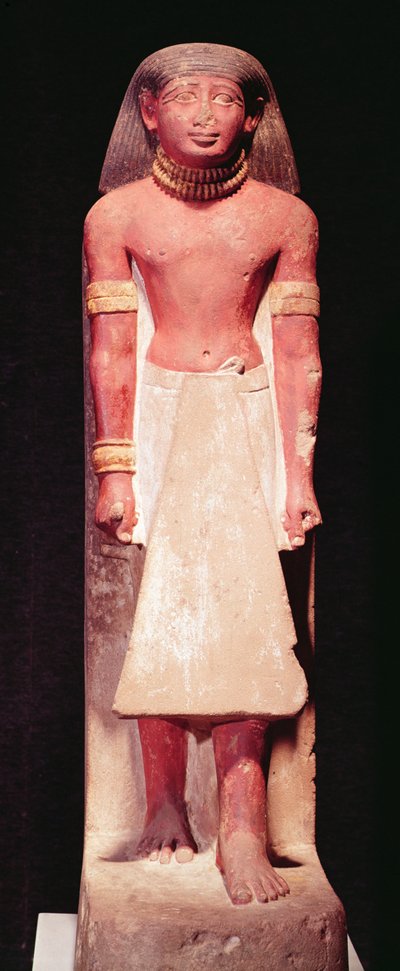 Statua di un uomo in perizoma, Nuovo Regno da Egyptian 18th Dynasty