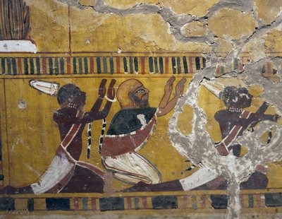 I popoli sottomessi, Nubiani, Libici e Asiatici, pittura dalla Tomba di Amenhotep III a Tebe, Civiltà Egizia, Nuovo Regno, XVIII dinastia da Egyptian 18th Dynasty