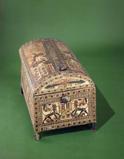 Cofanetto di Tutankhamon, Nuovo Regno, c.1340 a.C. da Egyptian 18th Dynasty