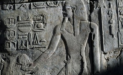 Bassorilievo, Tempio di Luxor, Luxor, Tebe (Patrimonio dell
