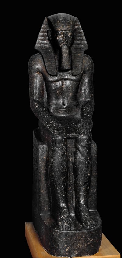 Statua in diorite del faraone Ramses II ... da Egyptian 19th Dynasty