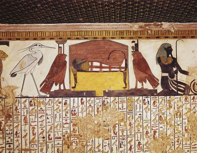 Egitto, Luxor, Antica Tebe, Valle delle Regine, Tomba di Nefertari da Egyptian 19th Dynasty