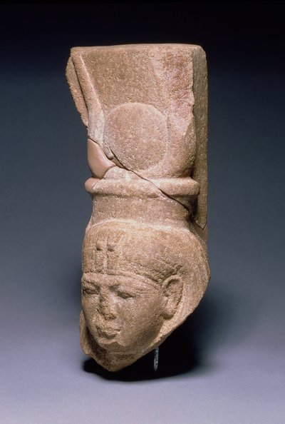 Testa di Hathor da Egyptian 19th Dynasty