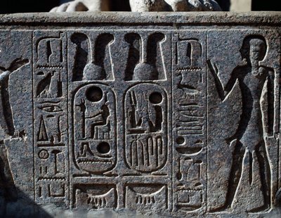 Geroglifici, (dettaglio) da Egyptian 19th Dynasty