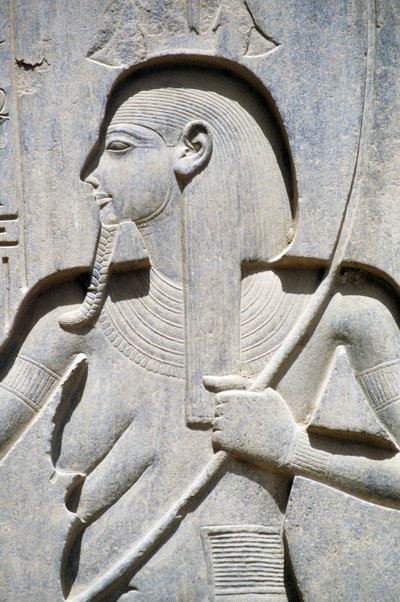 Rilievo dalla base della statua di Ramses II, corte di Ramses II, Tempio di Amon, Luxor, Antica Tebe (Lista del Patrimonio Mondiale UNESCO) da Egyptian 19th Dynasty