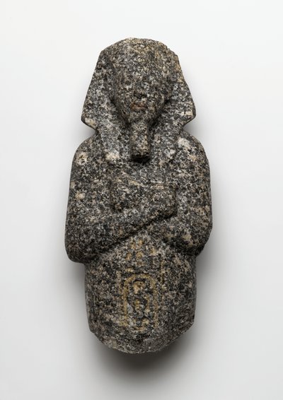 Figura Ushabti di Amenophis IV (Akhenaton) (c.1364-1347 a.C.) da El Amarna, Nuovo Regno da Egyptian 19th Dynasty