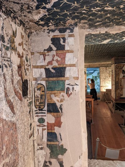 Valle delle Regine, Tomba di Nefertari da Egyptian 19th Dynasty