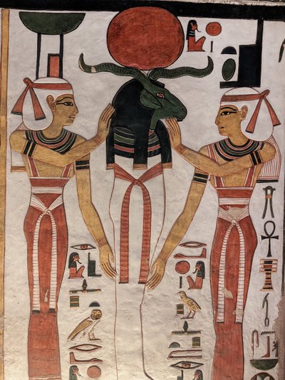 Valle delle Regine, Tomba di Nefertari da Egyptian 19th Dynasty
