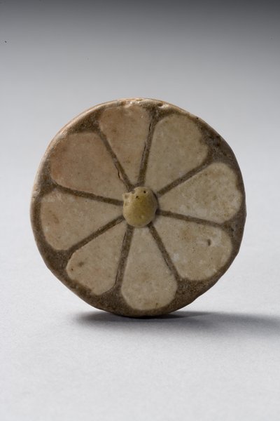 Intarsio floreale, Nuovo Regno, regno di Ramses III, 1184-53 a.C. (faience) da Egyptian 20th Dynasty