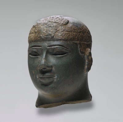 Testa di un sovrano kushita, c.716-02 a.C. da Egyptian 25th Dynasty