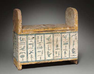 Scatola Shawabty di Ditamenpaankh, 715-656 a.C. da Egyptian 25th Dynasty