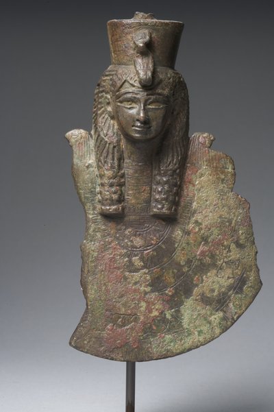 Egida di Iside, Periodo Tardo (bronzo) da Egyptian 26th Dynasty