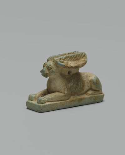 Amuleto di un coniglio da Egyptian 26th Dynasty