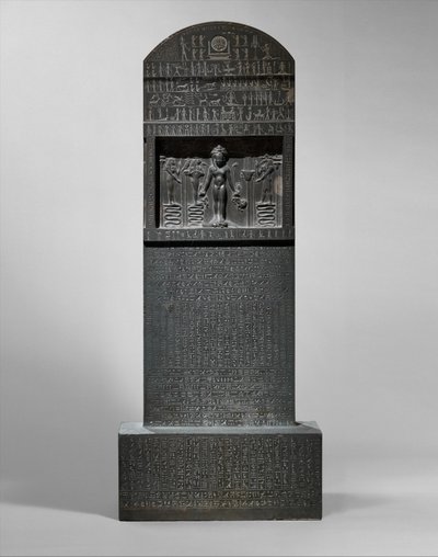 Cippo di Horus da Egyptian 30th Dynasty