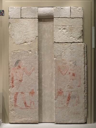 Falsa porta di Nykara, 2408-2341 a.C. da Egyptian 5th Dynasty