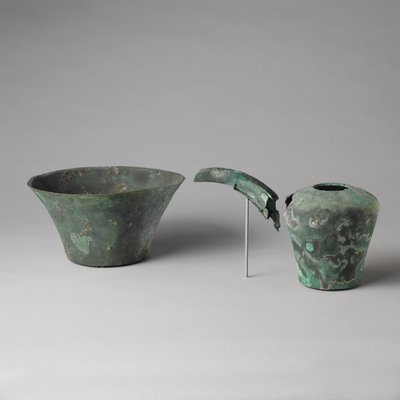 Brocca e bacile da Egyptian 6th Dynasty