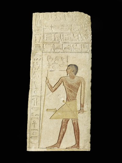 Rilievo raffigurante Ankh-neb-ef, 2345-2181 a.C. da Egyptian 6th Dynasty
