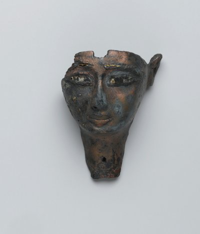 Volto da una statua composita, Terzo Periodo Intermedio-Periodo Tardo da Egyptian Egyptian