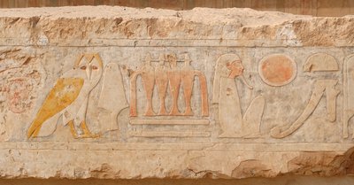 Bassorilievo. Tempio Funerario di Hatshepsut, Deir el Bahari da Egyptian Egyptian