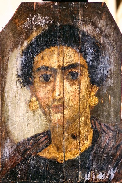 Ritratto di una donna, c.100-300 da Egyptian Egyptian