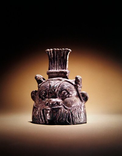 Campana a forma di Bes da Egyptian Ptolemaic Period