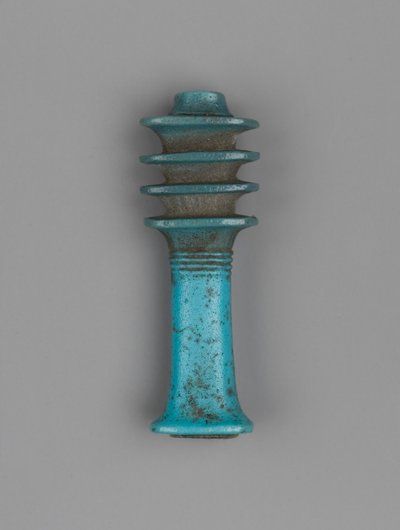 Amuleto Djed da Egyptian Ptolemaic Period