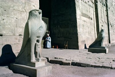 Ingresso al Tempio di Horus da Egyptian Ptolemaic Period