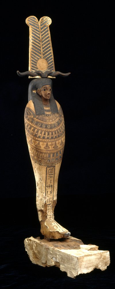 Figura di Ptah-Sokar-Osiride da Egyptian Ptolemaic Period