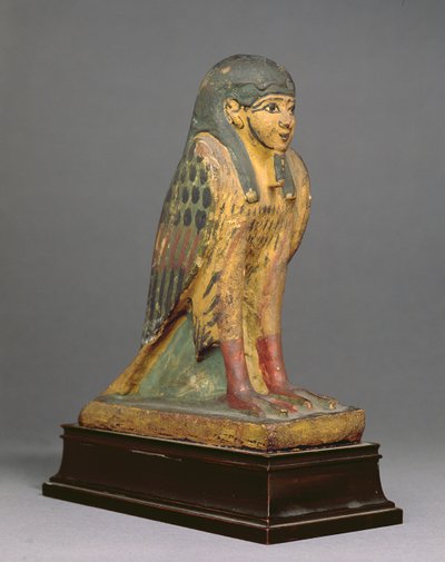Uccello Ba con testa umana da Egyptian Ptolemaic Period