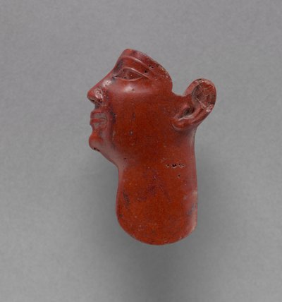 Intarsio: Testa di un re, 380-246 a.C. da Egyptian Ptolemaic Period