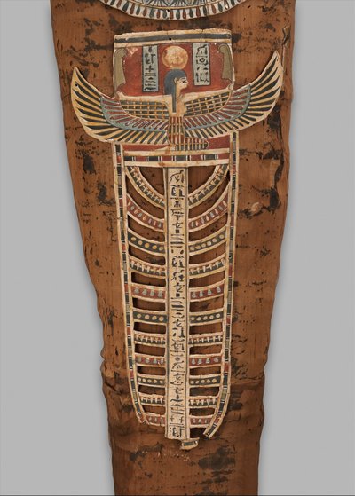 Mummia di Nesmin (dettaglio), 200-30 a.C. da Egyptian Ptolemaic Period