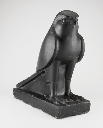 Statua del dio Horus come falco, periodo tolemaico da Egyptian Ptolemaic Period
