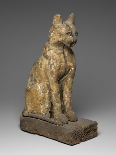 Grande figura di un gatto da Egyptian School
