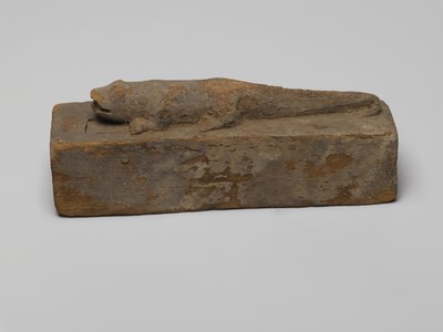 Piccola bara per un coccodrillo, 664-332 a.C. da Egyptian School