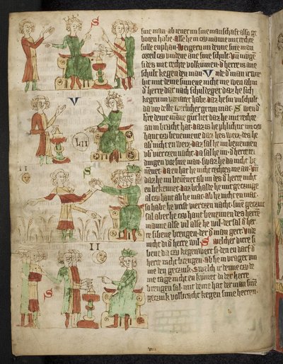 Diritto feudale. Dal Sachsenspiegel di Heidelberg da Eike von Repgow