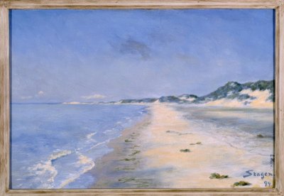 E. Hein, Una splendida giornata estiva a Skagen da Einar Hein