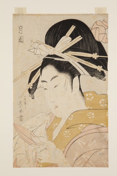 La cortigiana Tsukioka dell
