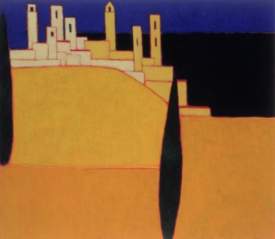 San Gimignano, Toscana da Eithne Contemporary Artist Donne