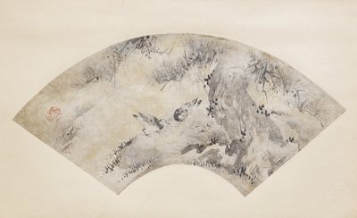 Uccelli e pino, circa 1570-1590 da Eitoku Kano