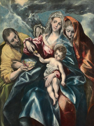 La Sacra Famiglia con Maria Maddalena da El Greco